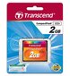Mälukaart Transcend 2GB CF цена и информация | Fotoaparaatide mälukaardid | hansapost.ee
