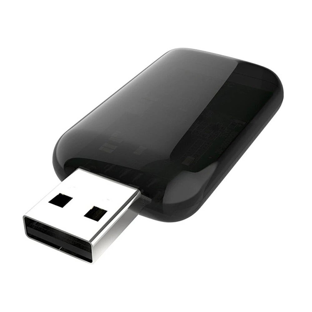 EDUP EP - AC1681 1200Mbps Dual Band USB WiFi Adapter Bluetooth 2.4GHz / 5.8GHz / 802.11AC / Välise antenniga - must hind ja info | USB adapterid ja jagajad | hansapost.ee