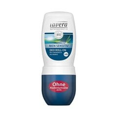 Rulldeodorant meestele 24 h Lavera Men Sensitive 50 ml hind ja info | Lavera Parfüümid, lõhnad ja kosmeetika | hansapost.ee