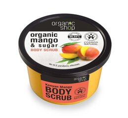 Kehakoorija Organic Shop Kenyan Mango 250 ml hind ja info | Kehakoorijad | hansapost.ee
