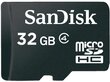 Mälukaart SanDisk 32GB microSDHC, 4.klass hind ja info | Mälukaardid mobiiltelefonidele | hansapost.ee