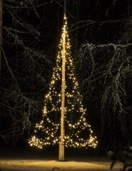 Jõulutulede valguskett lipumastile Finnlumor, 400 LED hind ja info | Jõulutuled | hansapost.ee