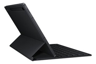 Ümbris SAMSUNG Galaxy Tab S7+ / S7 Lite klaviatuuriga, Must hind ja info | Tahvelarvuti lisatarvikud | hansapost.ee