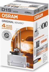 Autopirn OS66140 Osram OS66140 D1S 35W 85V цена и информация | Автомобильная ксеноновая лампа D2R 6000К (Китай) | hansapost.ee