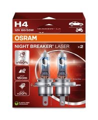 Autopirn Osram 64193NL H4 12V 60/55W price and information | Autopirnid | hansapost.ee