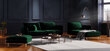 Pehme mööbli komplekt Cosmopolitan Design Florence, roheline цена и информация | Pehme mööbli komplektid | hansapost.ee