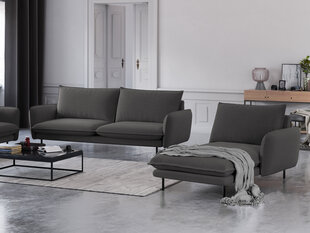 Pehme mööbli komplekt Cosmopolitan Design Vienna, tumehall hind ja info | Pehme mööbli komplektid | hansapost.ee