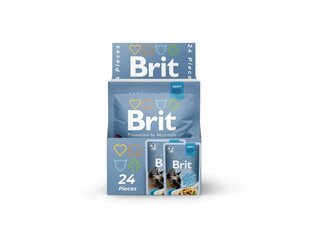 Brit Premium Cat Delicate konserv kassidele kotis Chicken in Gravy 85g x 24tk hind ja info | Kassikonservid | hansapost.ee