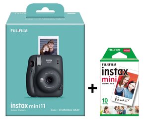 Kiirpildikaamera Fujifilm Instax Mini 11 + Instax Mini Glossy (10tk) hind ja info | Kiirpildikaamerad | hansapost.ee