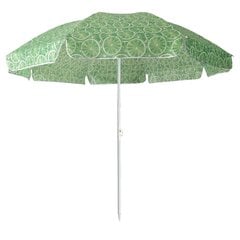 Наружный зонт Patio Poly 2,4 м, зеленый цена и информация | Зонты, маркизы, стойки | hansapost.ee