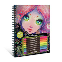 Värvimisraamat NEBULOUS STARS Black Pages, 11111 hind ja info | Mänguasjad tüdrukutele | hansapost.ee