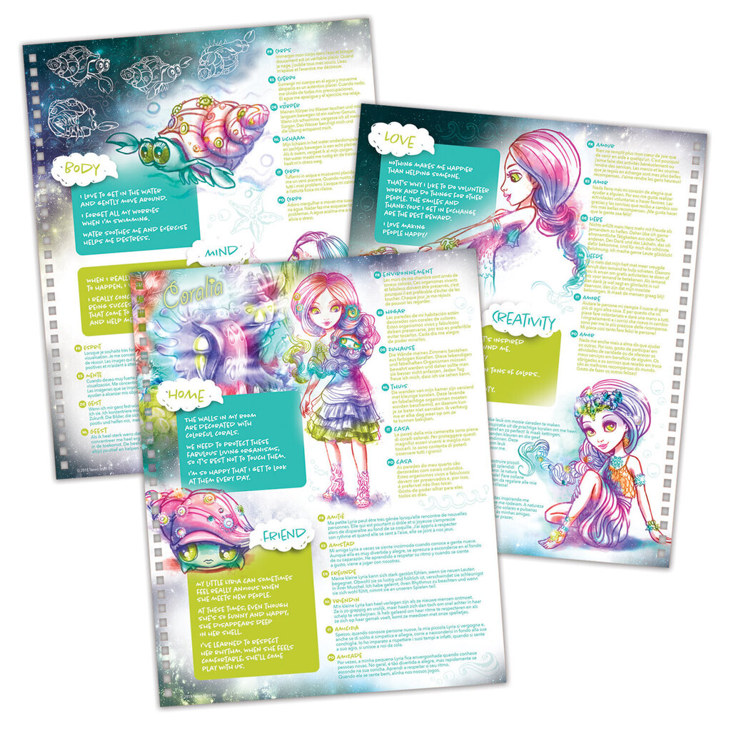 Värvimisraamat NEBULOUS STARS Black Pages, 11111 hind ja info | Mänguasjad tüdrukutele | hansapost.ee