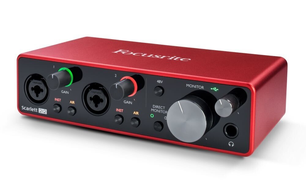 Focusrite Scarlett 2i2 hind ja info | Helikaardid | hansapost.ee