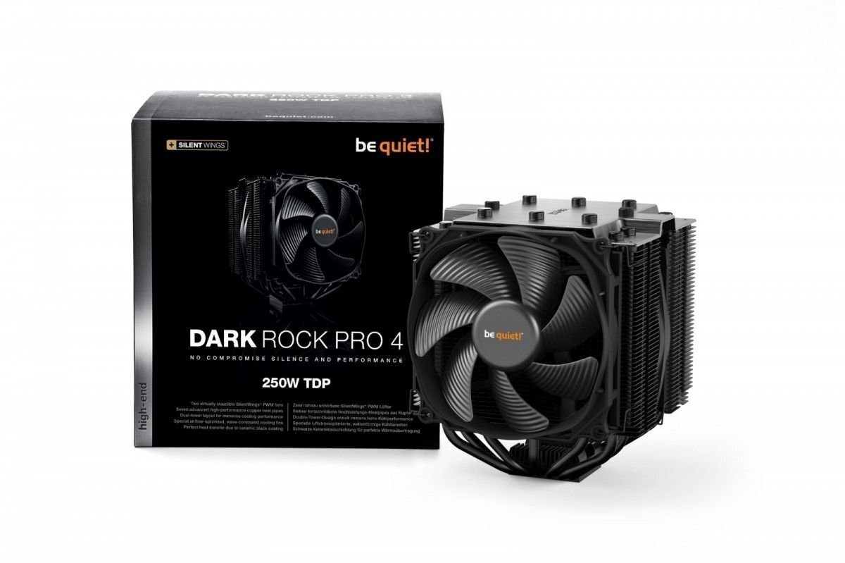 Be quiet! Dark Rock 4 PRO hind ja info | Protsessori jahutid | hansapost.ee