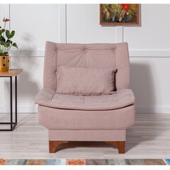 Кресло Artie Kelebek, розовое/коричневое цена и информация | Кресла для отдыха | hansapost.ee