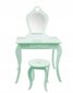 Laste tualettlaud koos tooliga Princess, roheline цена и информация | Meigilauad | hansapost.ee