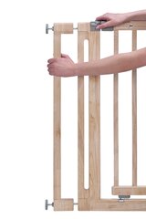 Turvavärava pikendus Bebe Confort Easy Close Wood, 8 cm, natural wood hind ja info | Ohutustarvikud lastele | hansapost.ee
