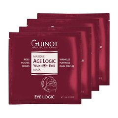 Листовая маска под глаза для зрелой кожи Guinot Age Logic, 4 шт. цена и информация | Маски для лица, патчи для глаз | hansapost.ee