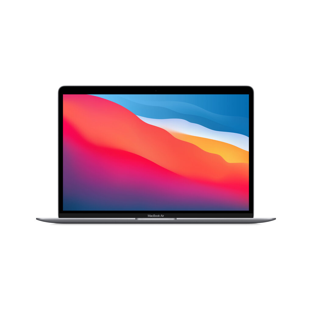 MacBook Air 13” Apple M1 8C CPU, 7C GPU/8GB/256GB SSD/Space Grey/SWE - MGN63KS/A hind ja info | Sülearvutid | hansapost.ee