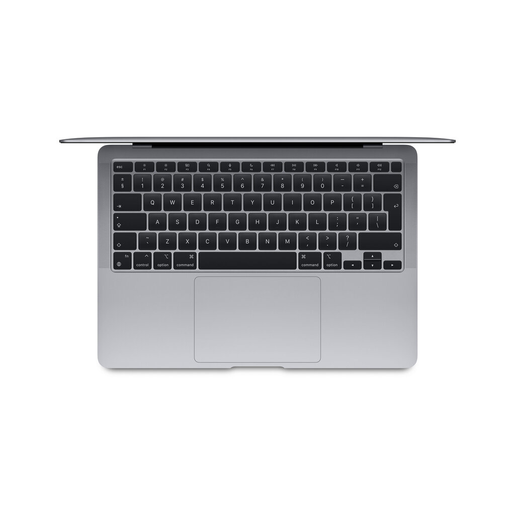 MacBook Air 13” Apple M1 8C CPU, 7C GPU/8GB/256GB SSD/Space Grey/SWE - MGN63KS/A hind ja info | Sülearvutid | hansapost.ee