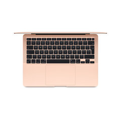 MacBook Air 13” Apple M1 8C CPU, 7C GPU/8GB/256GB SSD/Gold/SWE - MGND3KS/A hind ja info | Sülearvutid | hansapost.ee