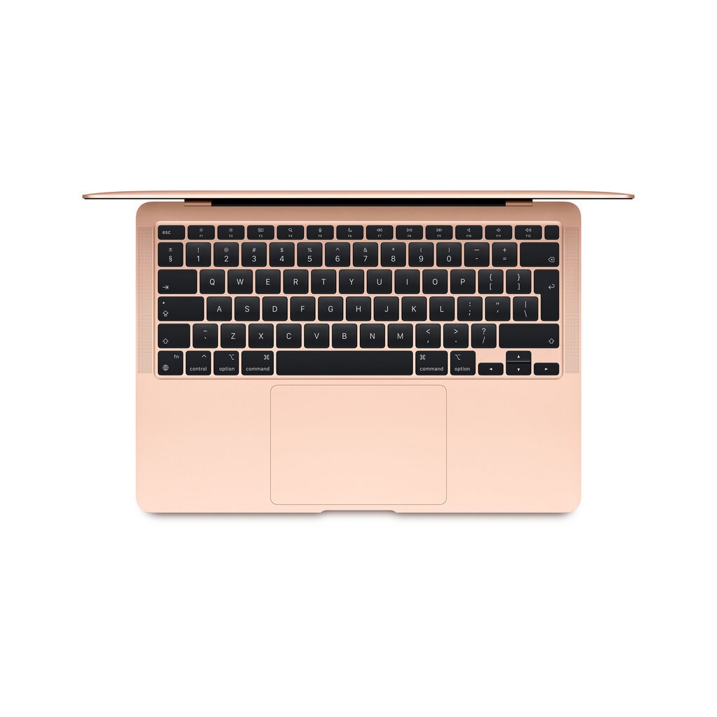 MacBook Air 13” Apple M1 8C CPU, 7C GPU/8GB/256GB SSD/Gold/SWE - MGND3KS/A hind ja info | Sülearvutid | hansapost.ee