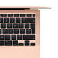 MacBook Air 13” Apple M1 8C CPU, 7C GPU/8GB/256GB SSD/Gold/SWE - MGND3KS/A hind ja info | Sülearvutid | hansapost.ee