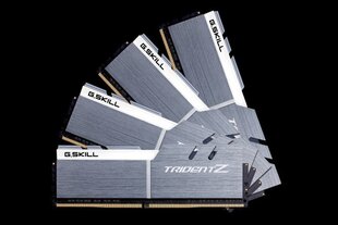 G.Skill TridentZ DDR4, 4x8GB, 3200MHz, CL14 (F4-3200C14Q-32GTZSW) hind ja info | Operatiivmälu | hansapost.ee