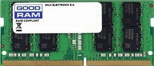 GOODRAM SODIMM DDR4 16GB PC4-21300 (2666MHz) CL19 цена и информация | Good Ram Компьютерная техника | hansapost.ee