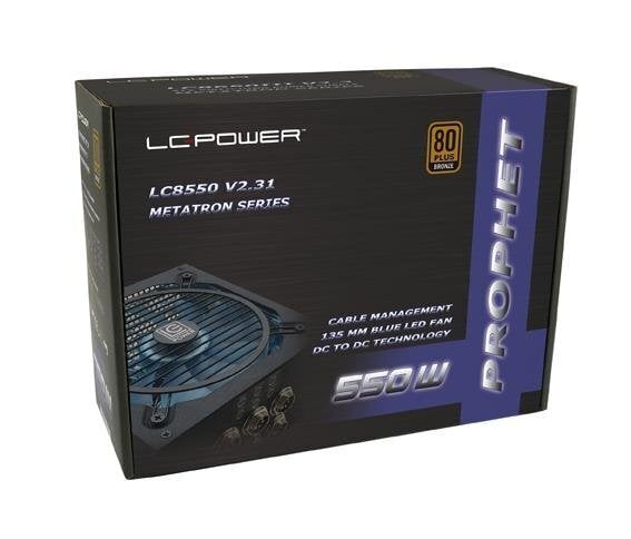 LC Power LC8550 PC цена и информация | Toiteplokid | hansapost.ee