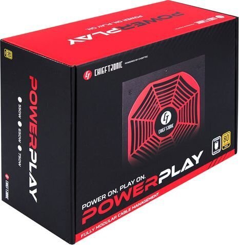 Chieftec PowerPlay Gold 650W GPU-650FC hind ja info | Toiteplokid | hansapost.ee