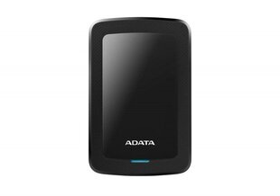 ADATA HV300 AHV300-2TU31-CBK 2000 GB, 2.5 ", USB 3.1, Black цена и информация | Жёсткие диски (SSD, HDD) | hansapost.ee