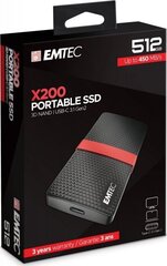 Emtec ECSSD512GX200 цена и информация | Жесткий диск Seagate ST1000VX005 | hansapost.ee