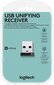 Logitech USB Unifying 910-005931, must/hõbedane цена и информация | Arvutihiired | hansapost.ee