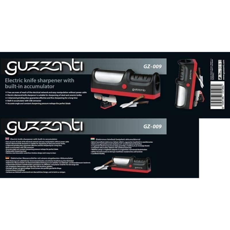 Guzzanti GZ-009 цена и информация | Viilutajad ja noateritajad | hansapost.ee