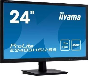 Iiyama E2483HSU-B5 цена и информация | Monitorid | hansapost.ee