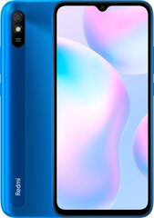 Xiaomi Redmi 9A 2/32GB Dual SIM Glacial Blue MZB0A37EU цена и информация | Мобильные телефоны | hansapost.ee