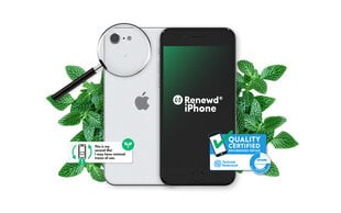 Renewd® iPhone SE 2020 64GB White цена и информация | Renewd Мобильные телефоны, Фото и Видео | hansapost.ee
