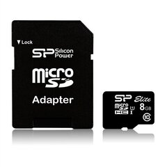 Mälukaart Silicon Power SP008GBSTHBU1V10SP hind ja info | Mälupulgad | hansapost.ee