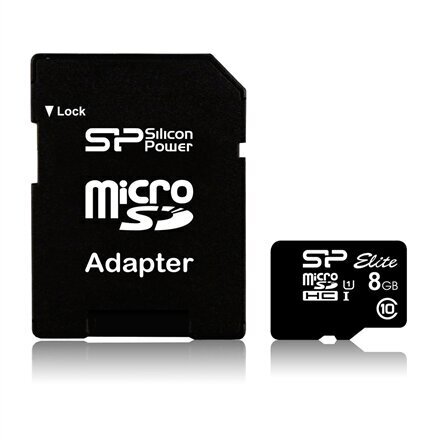 Mälukaart Silicon Power SP008GBSTHBU1V10SP цена и информация | Mälupulgad | hansapost.ee