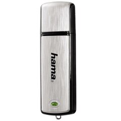 USB-носитель Hama Fancy, USB 2.0, 32 ГБ, 10 МБ/с, черный/серебристый цена и информация | USB накопители данных | hansapost.ee