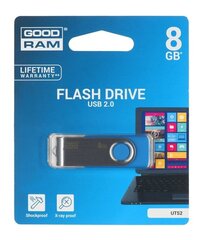 Карта памяти Goodram Flashdrive Twister 8GB USB 2.0 цена и информация | USB накопители данных | hansapost.ee