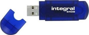 USB накопитель INTEGRAL INFD64GBEVOBL цена и информация | USB накопители данных | hansapost.ee