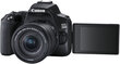 Canon EOS 250D + 18-55mm IS STM Kit, must цена и информация | Fotoaparaadid | hansapost.ee