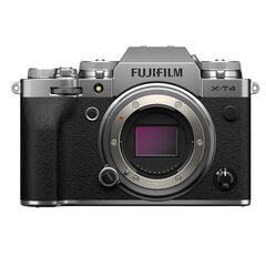 Fujifilm X-T4 body, серебристый цена и информация | Фотоаппараты | hansapost.ee