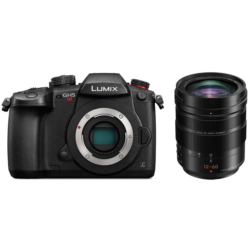 Цифровой фотоаппарат Panasonic Lumix G DC-GH5S + 12-60мм(H-ES12060), black  цена | hansapost.ee