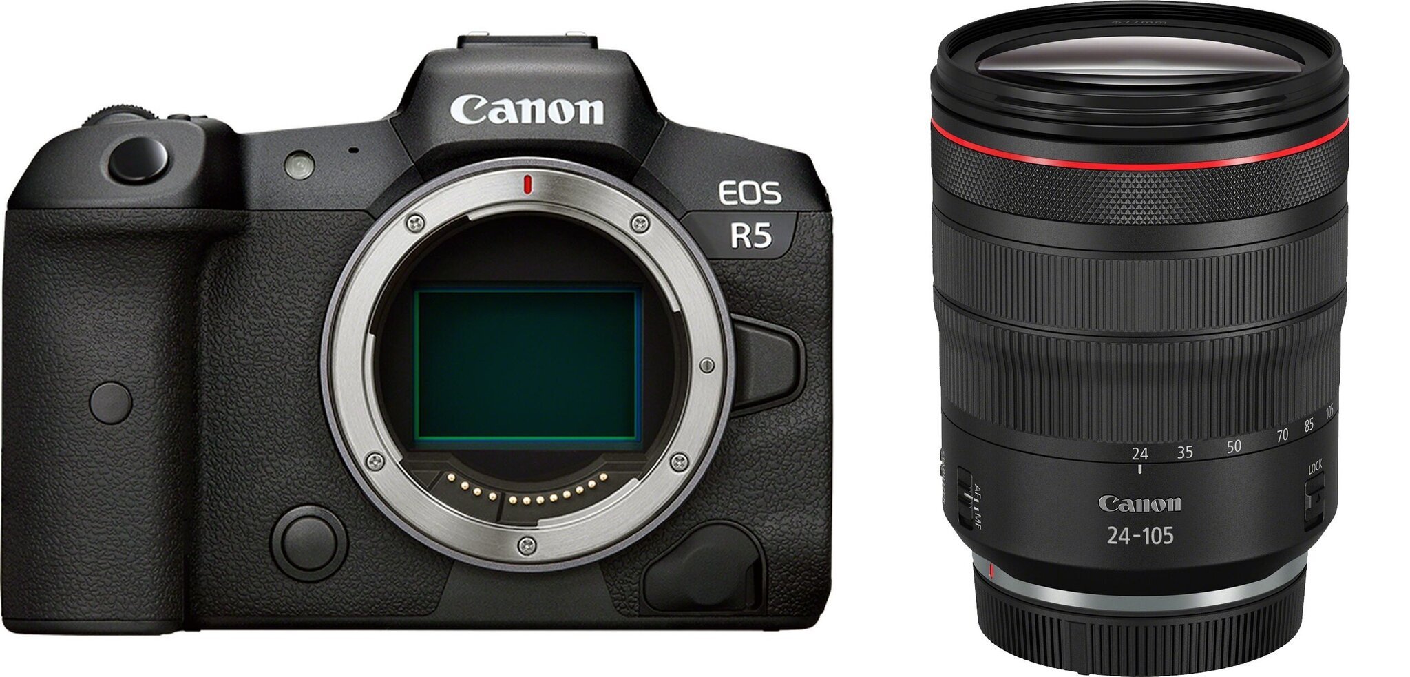 Canon EOS R5 + RF 24-105mm f/4L IS USM hind ja info | Fotoaparaadid | hansapost.ee