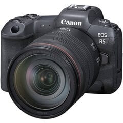 Canon EOS R5 + RF 24-105мм f/4L IS USM + Mount Adapter EF-EOS R цена и информация | Цифровые фотоаппараты | hansapost.ee