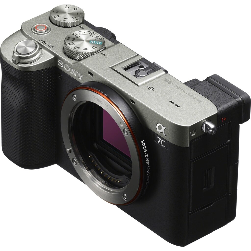 Sony A7C Body (Silver) | (ILCE-7C/S) | (α7C) | (Alpha 7C) hind ja info | Fotoaparaadid | hansapost.ee