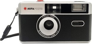Agfaphoto analoogkaamera 35mm, must hind ja info | Kiirpildikaamerad | hansapost.ee